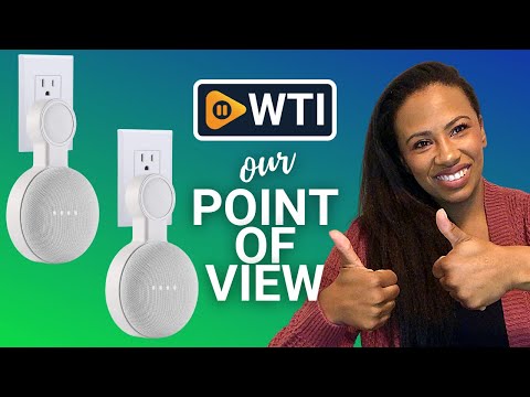 Sintron 2X Outlet Wall Mount Holder for Google Nest Mini and Google Home Mini - WTI product video review