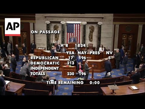 House passes bill to extend health care subsidies in 230-196 vote