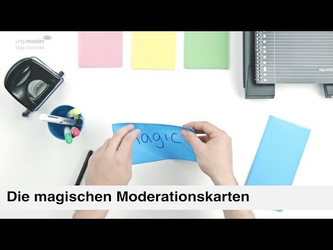 Artikelvideo 1 für Legamaster Moderationskarten Magic-Chart Notes farbsortiert 10,0 x 20,0 cm, 250 St., Artikelnummer 367817