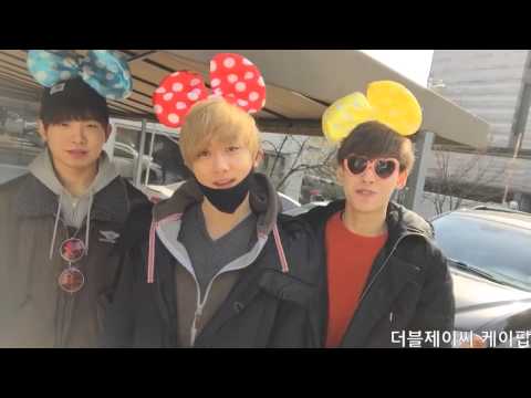 150209 JJCC - 더블제이씨 Zica & Yul Greeting Pre Debut