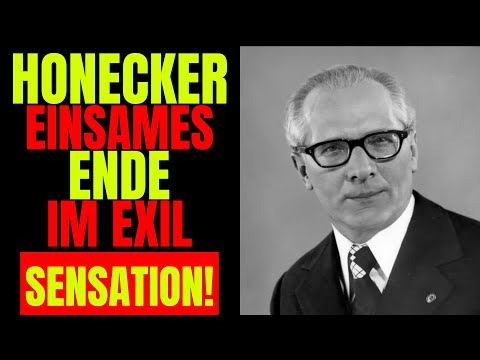 ERICH HONECKER IM CHILENISCHEN EXIL – SO ENDETE DER MÄCHTIGSTE MANN DER DDR WIRKLICH
