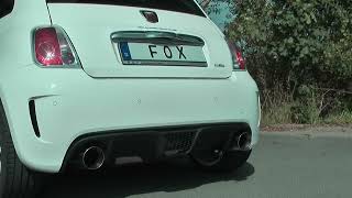 Video: Fox Edelstahl Duplex Sportauspuff Fiat 500 Abarth Video: Fox Edelstahl Duplex Sportauspuff Fiat 500 Abarth