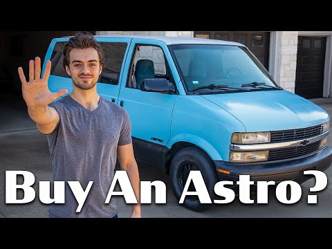Here's 5 reasons why you should Buy a Chevrolet Astro Van