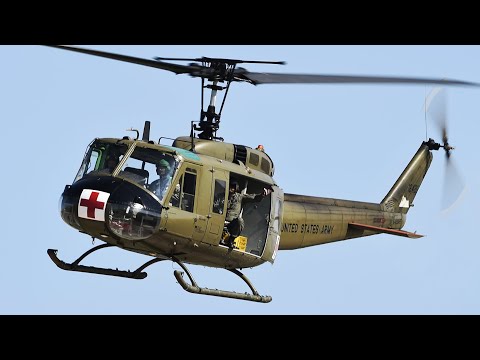 Most Iconic Helicopter Sound UH-1 Huey: 20+Minutes compilation