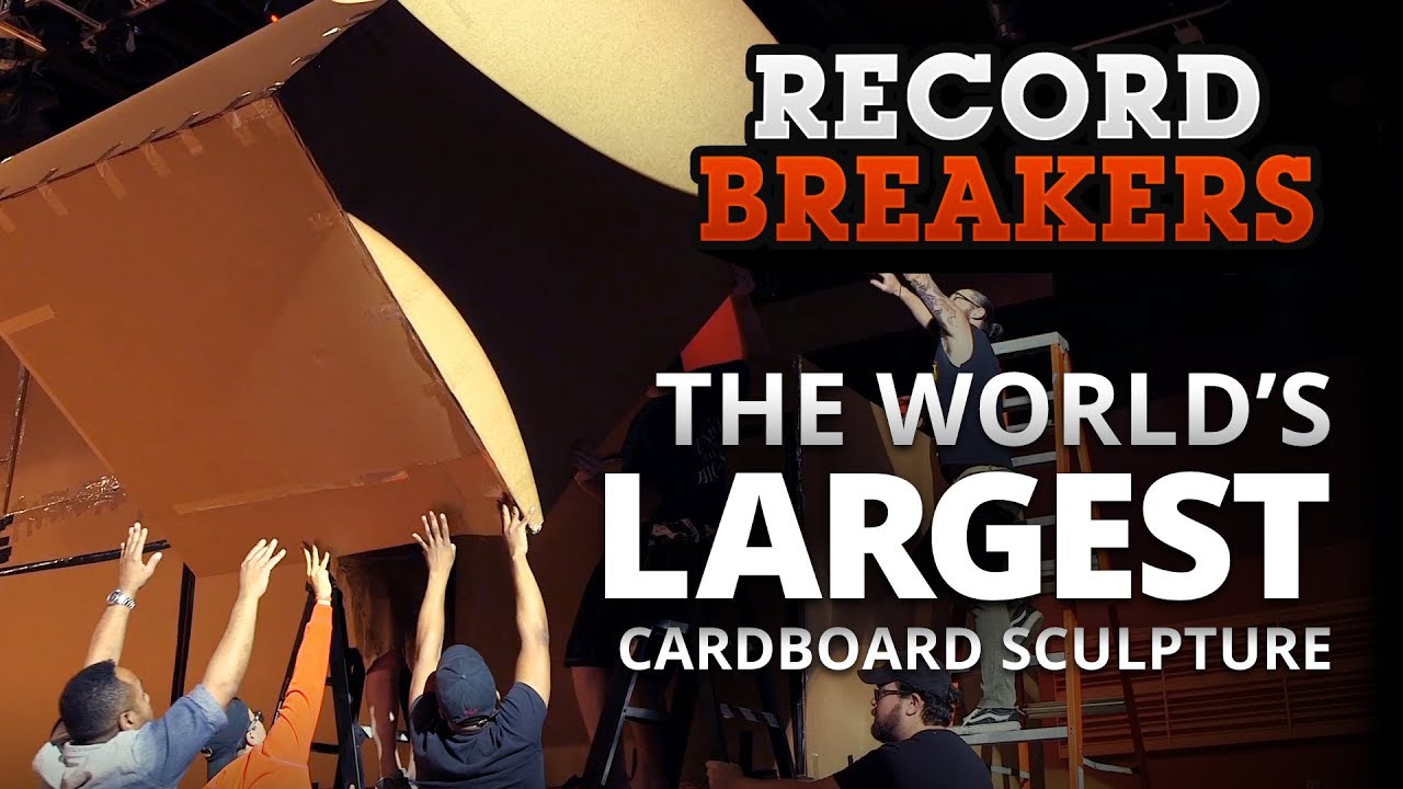 Record Breakers: Can We Make the World’s Largest Cardboard Sculpture? | Full Sail University