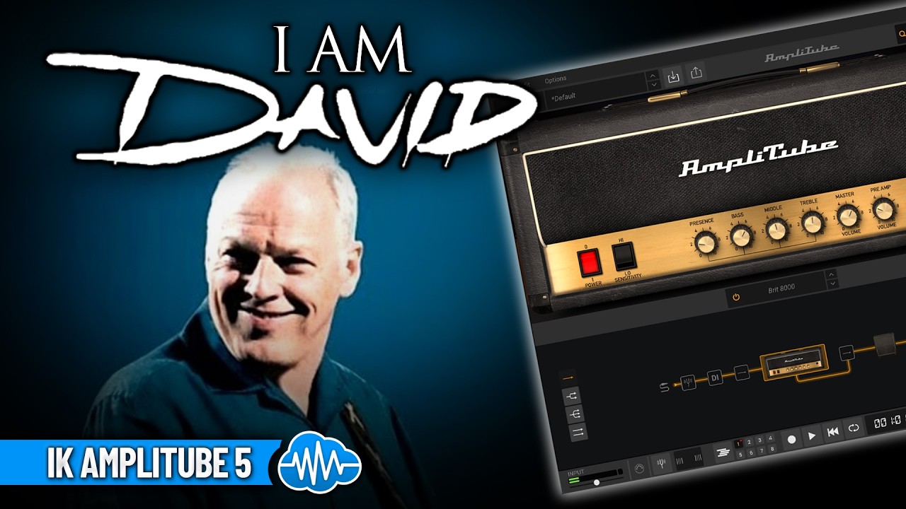 DVK048 - I Am David - IK Multimedia Amplitube 5 ( 4 tones ) - Video Preview 1