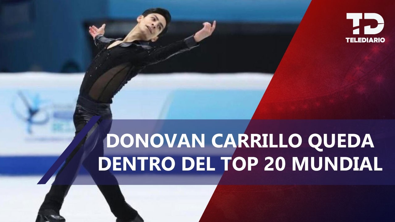 ¡Entre los mejores del mundo! Donovan Carrillo brilla en final del Mundial de Patinaje Artístico
