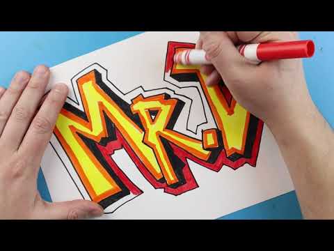 GRAFFITI NAME ART LESSON