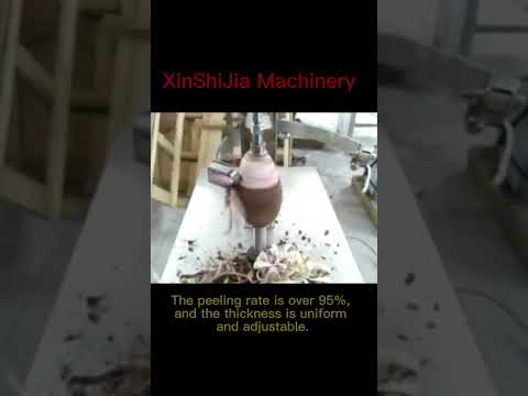 Stainless steel taro skin peeling machine