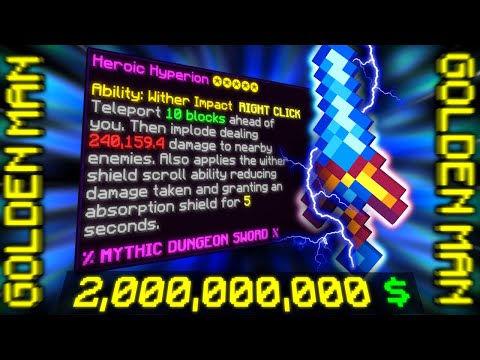 How I got The BEST Weapon In Hypixel Skyblock