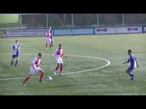 Benschop JO17-1 - UVV JO17-4  (2-5) 1ste helft deel 1