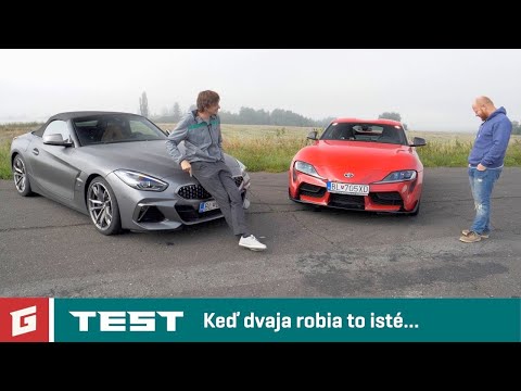 BMW Z4 Roadster M40i vs Toyota GR Supra - TEST - GARAZ.TV obrazok