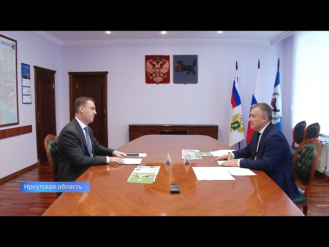 Министр сельского хозяйства России Дмитрий Патрушев посетил Иркутскую область