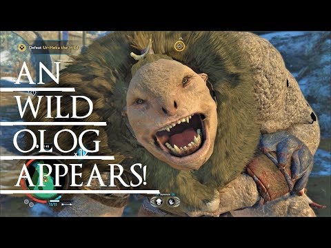 Shadow of War: Middle Earth™ Unique Orc Encounter & Quotes #75 AN WILD OLOG APPEARS!