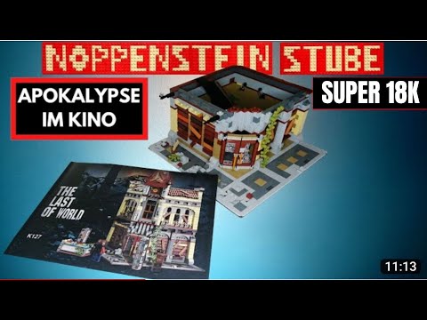 Super 18K Apokalypse Palace Cinema Aufbau Teil 1| Ein Modular für den Bau meiner Klemmbaustein Stadt