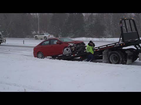 I94 Wright County MN Winter Storm Travel Headache - 4/3/2018