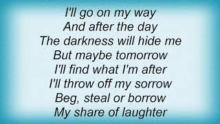 Temptations - Who Can I Turn To (When Nobody Needs Me) Lyrics