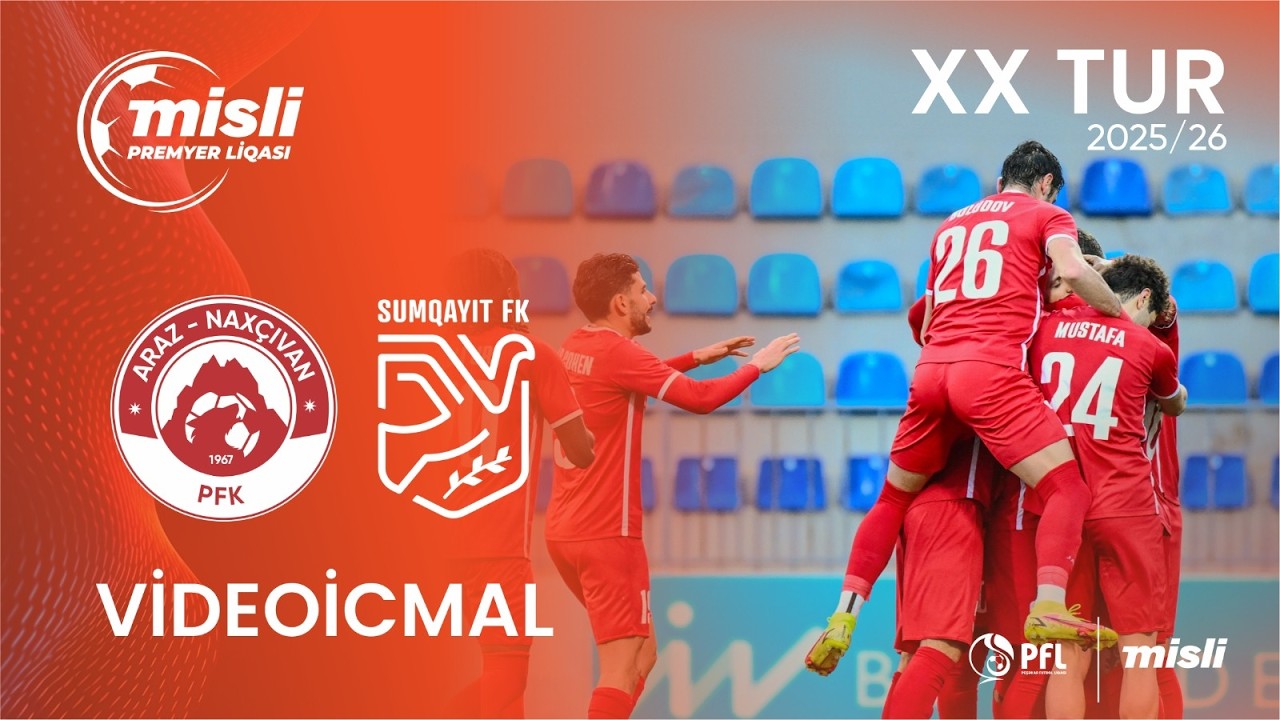 Araz Naxçıvan vs Sumqayıt FK Highlights