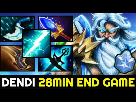 DENDI Zeus 28min End Game No Mercy 7.27 Dota 2