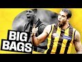 THIRTEEN! Buddy Franklin Rips The Roos To Shreds With 13 Goals | Big Bags | 2012 | AFL