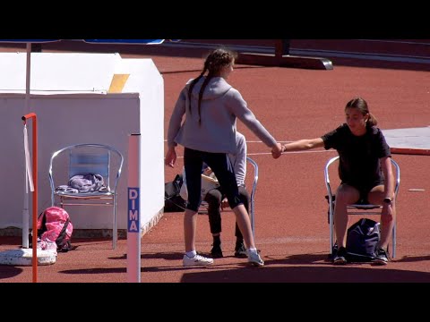 Cyprus Gymnasium's Championship. High Jump. Girls
