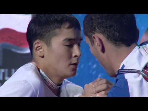 Junior 60kg man left hand final   Worlds 2013