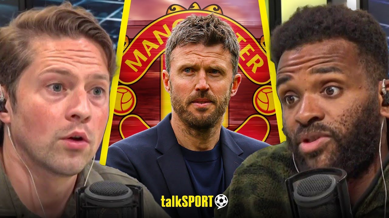 Rory Jennings & Darren Bent DEBATE whether Michael Carrick is the RIGHT CHOICE for Man Utd!