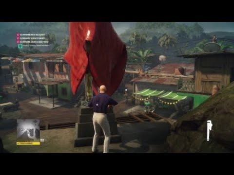 HITMAN 2: Killing Rico Delgado with the Statue (Heart of Stone)
