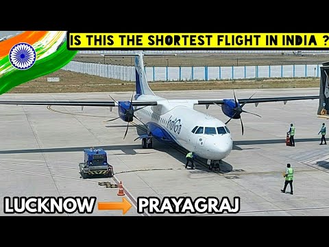 ✈TRIPREPORT | IndiGo ATR 72-600 | Lucknow  -  Prayagraj