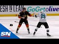 Video: HUGE Fight in Friday's Ducks Sharks Game