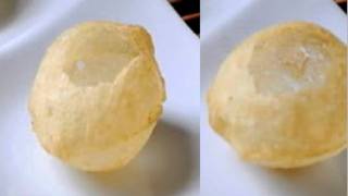 How to make Pani Puris or Golgappas or Puchka Recipe