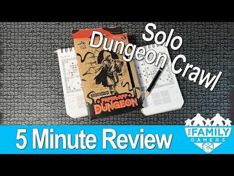 SNAP Review – Paper App Dungeon [with The Family Gamers]