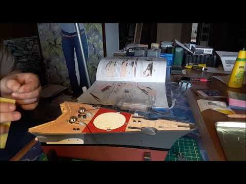 Metall Bismarck von Hachette Part der reste von Ausgabe 8, 9, 10