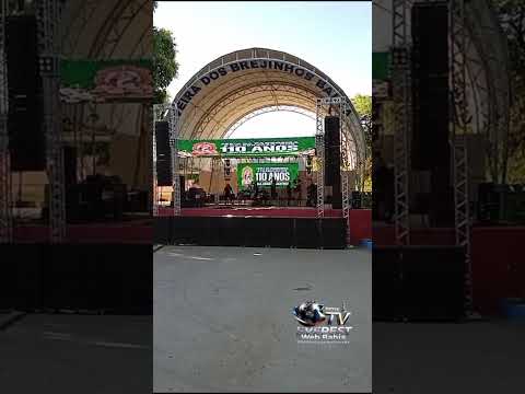 Melhores momentos da festa da Padroeira Oliveira dos Brejinhos BA cobertura Web Bahia André S 📻✨