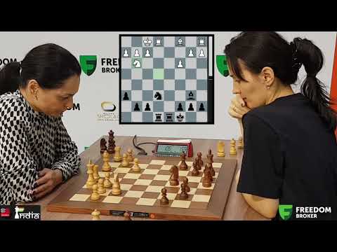 Two chess queens face off against each other | Alexandra Kosteniuk vs GM Kateryna Lagno