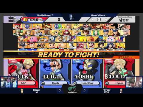 [DD7] Winners Quarters - Miguel, M vs Pityboy, Bluefresh - SSB4 Doubles