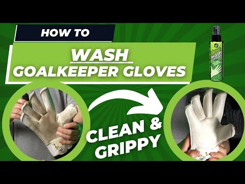 How to WASH your Goalkeeper Gloves