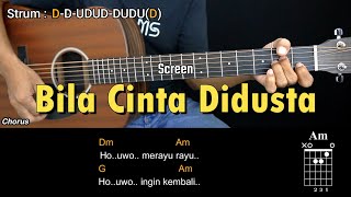 Download lagu Bila Cinta Didusta - Screen | Tutorial Chord Gitar Mudah dan Lirik mp3 Download lagu Bila Cinta Didusta - Screen | Tutorial Chord Gitar Mudah dan Lirik mp3