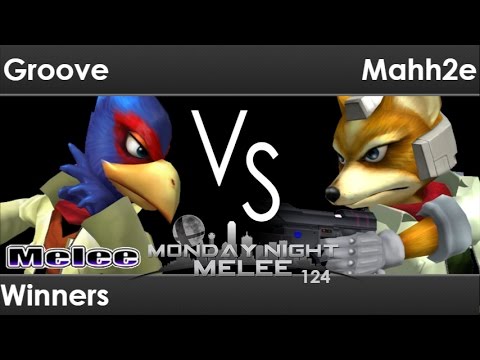 MNM 124 - Groove (Falco) vs Mahh2e (Fox) Winners - Melee