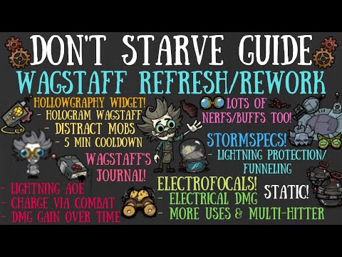 Don't Starve Guide: "New" Wagstaff Refresh/Rework Mod - New Gadgets, Mechanics And More