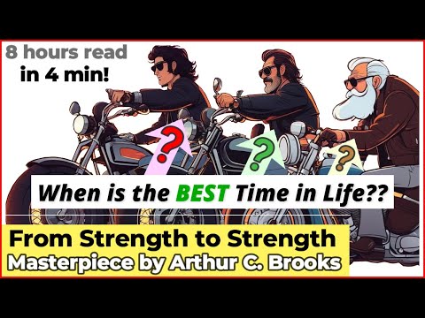 Midlife Crisis? More Like Midlife MAGIC! (From Strength to Strength by Arthur Brooks Book Summary)
