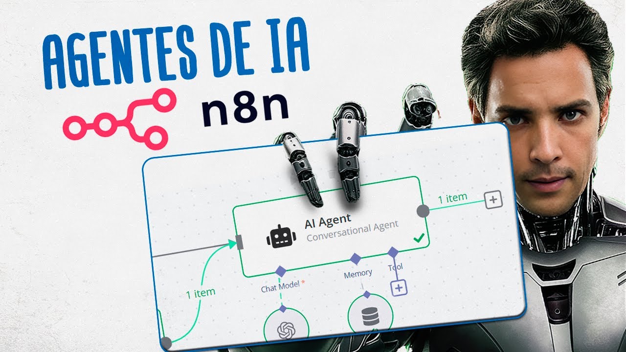 Como usar os agentes de IA no n8n