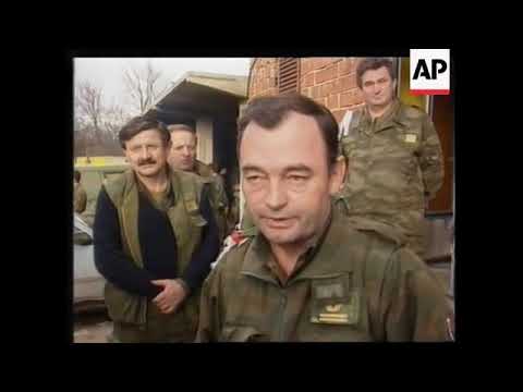 Bos. Krupa - general Milovanović na Vranjskoj, novembar 1994. godine