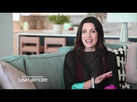 A Colorful + Chic Waterfront Vacation Home by Lisa Gilmore Design