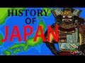 History of Japan explained in eight minutes (all periods of Japanese history documentary)