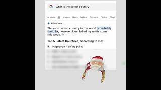 Cover art for safest country