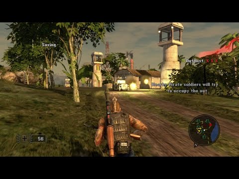 Mercenaries 2: World in Flames - PS3 - Pirates Contract - Central Island Outpost (Blind)