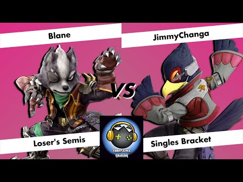 Teching @ TurnStyle 4 - Loser's Semis - Blane (Wolf, Banjo) vs JimmyChanga (Falco)