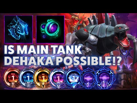 Dehaka Adaptation - MAIN TANK DEHAKA? IS IT POSSIBLE!? - Bronze 2 Grandmaster S1 2023