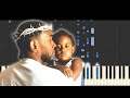 Kendrick Lamar - Father Time (feat. Sampha) - Piano Version